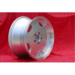 4 cerchi Aero 8x17 + 9x17 5x112 Mercedes w107 w108 w109 w116 w123 w126 w129