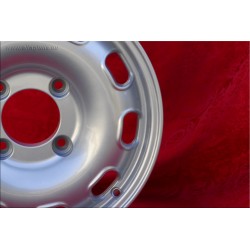 1 cerchio TZ 5.5x15 4x130 Lancia Flavia silver