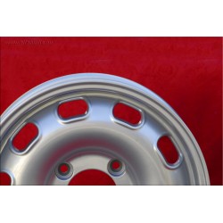 1 cerchio TZ 5.5x15 4x130 Lancia Flavia silver