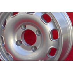 1 cerchio TZ 5.5x15 4x130 Lancia Flavia silver