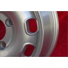 4 cerchi TZ 5.5x15 4x130 Lancia Flavia silver