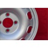 1 cerchio TZ 5.5x15 4x145 Lancia Flaminia silver