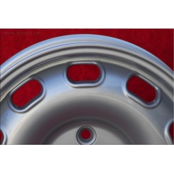 1 Felge TZ 5.5x15 4x145 Lancia Flaminia silver