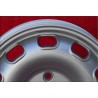 1 cerchio TZ 5.5x15 4x145 Lancia Flaminia silver