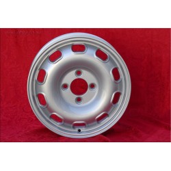 1 cerchio TZ 5.5x15 4x145 Lancia Flaminia silver