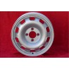 1 cerchio TZ 5.5x15 4x145 Lancia Flaminia silver