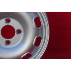 1 Felge TZ 5.5x15 4x145 Lancia Flaminia silver