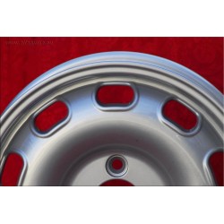 1 cerchio TZ 5.5x15 4x145 Lancia Flaminia silver