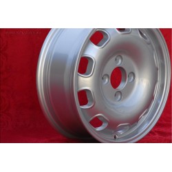 1 cerchio TZ 5.5x15 4x145 Lancia Flaminia silver