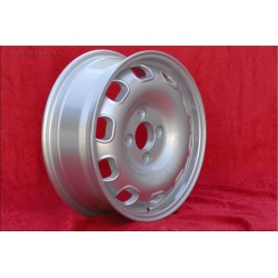 1 Felge TZ 5.5x15 4x145 Lancia Flaminia silver