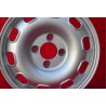 1 cerchio TZ 5.5x15 4x145 Lancia Aurelia serie 1-3 silver