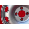 1 wheel TZ 5.5x15 4x145 Lancia Aurelia serie 1-3 silver