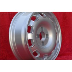 1 cerchio TZ 5.5x15 4x145 Lancia Aurelia serie 1-3 silver