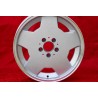 1 wheel Aero 8x17 5x112 Mercedes w107 w108 w109 w116 w123 w126 w129 silver/diamond cut