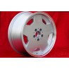 1 wheel Aero 8x17 5x112 Mercedes w107 w108 w109 w116 w123 w126 w129 silver/diamond cut