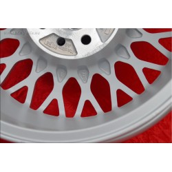 1 Felge BBS 7x15 4x100 BMW Volkswagen Opel Mazda Audi serie 3 E21 E30 Kadett Manta Ascona MX-5 MX5 Golf Passat silver