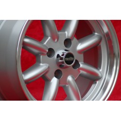 1 Felge Minilite 7x15 4x100 Mazda MX5 NA NB silver/diamond cut