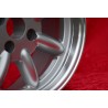 1 cerchio Minilite 7x15 4x100 Mazda MX5 NA NB silver/diamond cut