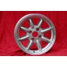 1 Felge Minilite 7x15 4x100 Mazda MX5 NA NB silver/diamond cut