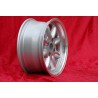 1 cerchio Minilite 7x15 4x100 Mazda MX5 NA NB silver/diamond cut