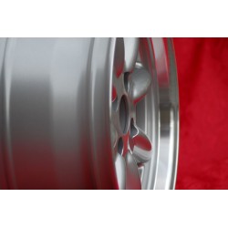 1 cerchio Minilite 7x15 4x100 Mazda MX5 NA NB silver/diamond cut