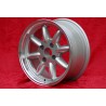 1 cerchio Minilite 7x15 4x100 Mazda MX5 NA NB silver/diamond cut