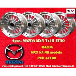 4 wheels WCHE 7x15 4x100...