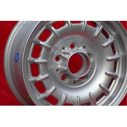 1 Felge Barock 6x14 5x112 Mercedes w108 w109 w113 w114 w115 w116 w123 silver