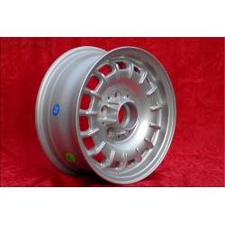 1 cerchio Barock 6x14 5x112 Mercedes w108 w109 w113 w114 w115 w116 w123 silver