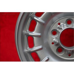 1 cerchio Barock 6x14 5x112 Mercedes w108 w109 w113 w114 w115 w116 w123 silver