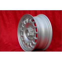 1 Felge Barock 6x14 5x112 Mercedes w108 w109 w113 w114 w115 w116 w123 silver