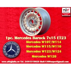 1 wheel Barock 7x15 5x112...