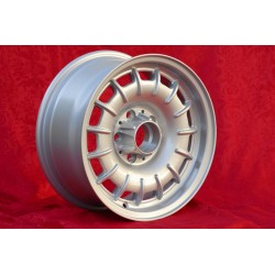 1 cerchio Barock 7x15 5x112 Mercedes w107 w108 w109 w113 w114 w115 w116 w123 w124 w126 silver