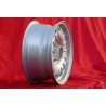 1 Felge Barock 7x15 5x112 Mercedes w107 w108 w109 w113 w114 w115 w116 w123 w124 w126 silver