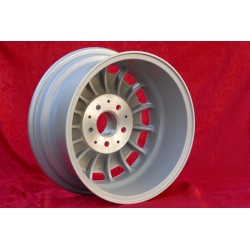 1 cerchio Barock 7x15 5x112 Mercedes w107 w108 w109 w113 w114 w115 w116 w123 w124 w126 silver