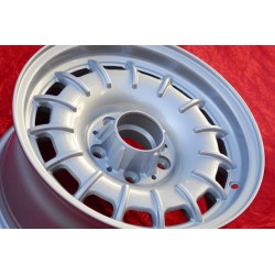 1 cerchio Barock 7x15 5x112 Mercedes w107 w108 w109 w113 w114 w115 w116 w123 w124 w126 silver