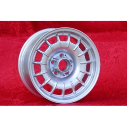 1 cerchio Barock 7x16 5x112 Mercedes w107 w108 w109 w116 w123 w126 silver