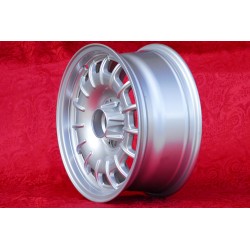 1 wheel Barock 7x16 5x112 Mercedes w107 w108 w109 w116 w123 w126 silver