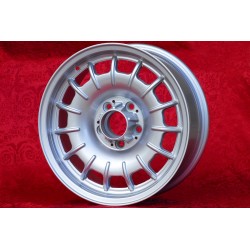 1 cerchio Barock 7x16 5x112 Mercedes w107 w108 w109 w116 w123 w126 silver