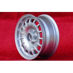 1 wheel Barock 7x16 5x112 Mercedes w107 w108 w109 w116 w123 w126 silver