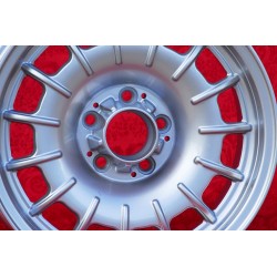 1 wheel Barock 7x16 5x112 Mercedes w107 w108 w109 w116 w123 w126 silver