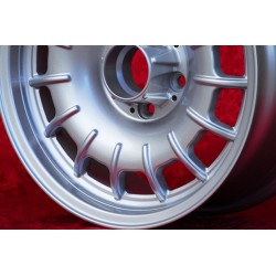 1 wheel Barock 7x16 5x112 Mercedes w107 w108 w109 w116 w123 w126 silver