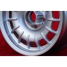 1 wheel Barock 7x16 5x112 Mercedes w107 w108 w109 w116 w123 w126 silver