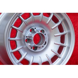 4 Felgen Barock 7x16 + 8x16 5x112 Mercedes w107 w108 w109 w116 w123 w126