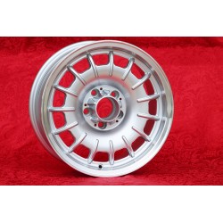 1 Felge Barock 7x16 5x112 Mercedes w107 w108 w109 w116 w123 w126 silver/polished