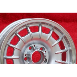 1 Felge Barock 7x16 5x112 Mercedes w107 w108 w109 w116 w123 w126 silver/polished