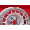 1 wheel Barock 7x16 5x112 Mercedes w107 w108 w109 w116 w123 w126 silver/polished