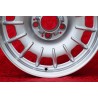 1 wheel Barock 7x16 5x112 Mercedes w107 w108 w109 w116 w123 w126 silver/polished