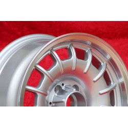 1 jante Barock 7x16 5x112 Mercedes w107 w108 w109 w116 w123 w126 silver/polished