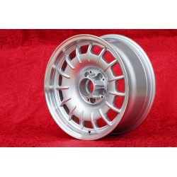 1 wheel Barock 7x16 5x112 Mercedes w107 w108 w109 w116 w123 w126 silver/polished